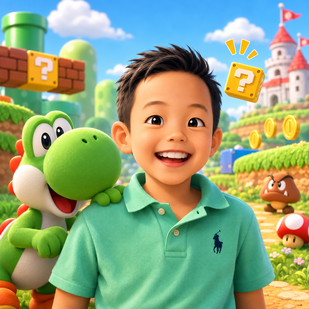 Dylan in een vrolijke gamewereld